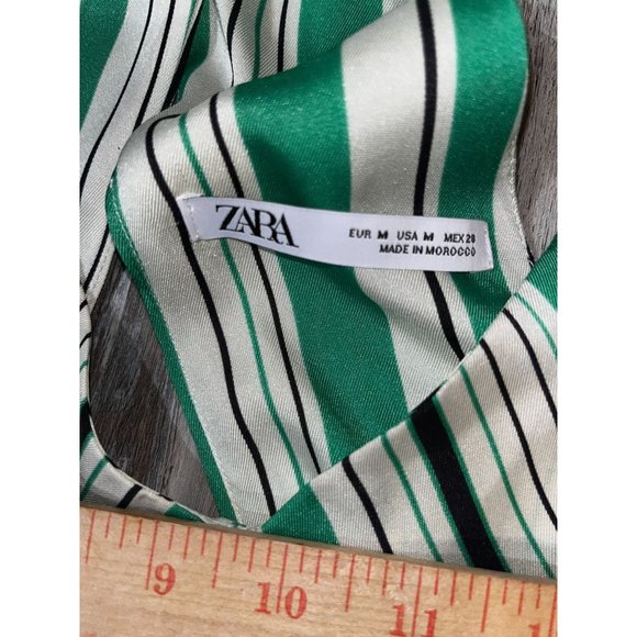 Zara High Low Maxi Skirt and Striped Sleeveless Blouse Both Size Medium NWOT - Picture 8 of 10